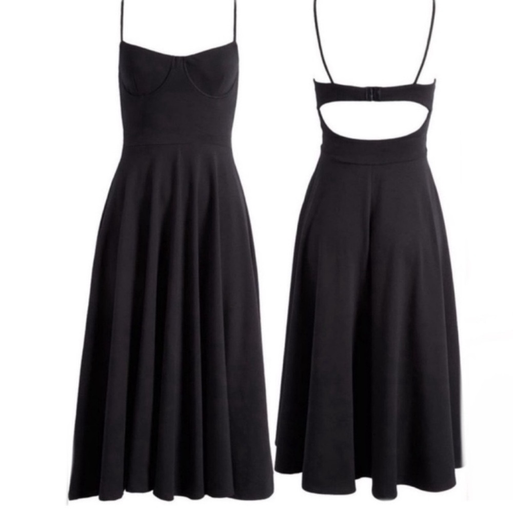 Reformation Serene Knit Organic Cotton Bland Midi Dress